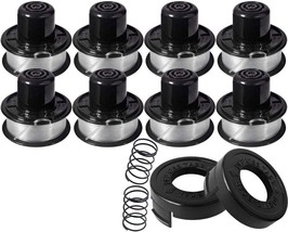String Trimmer Line Spools Cap Spring  Replacement for Black &amp; Decker RS-136-BKP - £4.20 GBP+