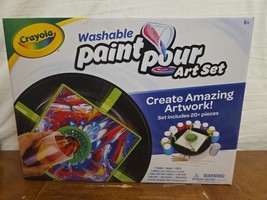 Crayola Washable Paint Pour Art Set Easy Craft Creative Paint Set New - $368.76 MXN