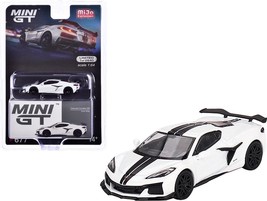 2023 Chevrolet Corvette Z06 Arctic White With Black Stripes Limited Edition To - £25.93 GBP