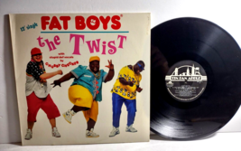 Fat Boys The Twist 12&quot; EP Vinyl Record Hip Hop Pop Rap 1988 Chubby Checker EX - £12.08 GBP