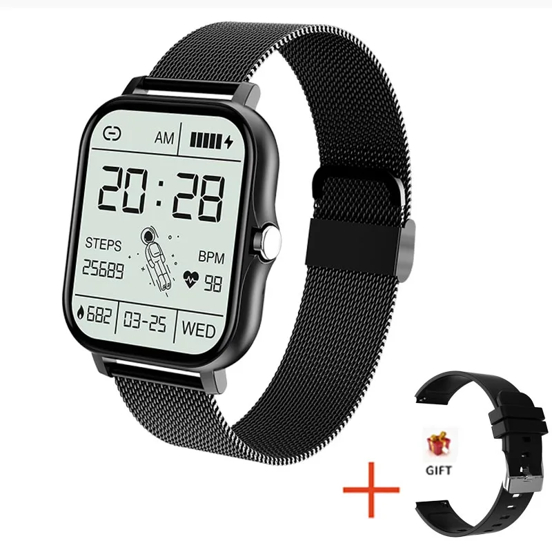 For XIAOMI Huawei Smart Watch 169 Inch Color Screen Bluetooth Call Blood Oxygen  - $12.00