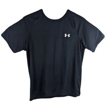 Under Armour Heat Gear Mens Loose Shirt Size Medium Black  - £27.09 GBP