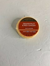 Beloved Grapefruit &amp; Red Ginger Bath Bomb 4 oz Love Beauty &amp; Planet  - £3.11 GBP