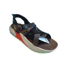 Nike Mens Size 12 Oneonta Hiking River Sandals Shoes Black Enamel Green Cobble - £48.61 GBP