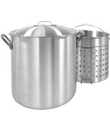 Bayou Classic 1000 Handcrafted 100-qt Aluminum Bayou Boiler Features Hea... - $4,783.62 MXN