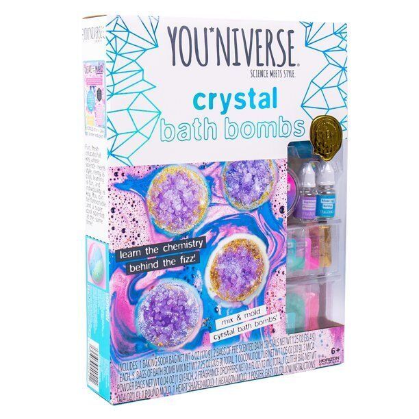 YOUniverse Crystal Bath Bombs, Mix & Mold Your Own Bath Bombs, Bath Crystals Item image 4