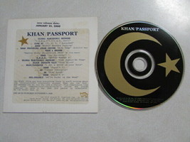 Khan Passport 1999 15 Trk Cd Album Advance In Sleeve Breaks Electro Techno Oop - £3.10 GBP