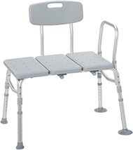 Drive Medical 12011KD-1 Tub Transfer Bench For Bathtub Height Adjustable... - $51.00