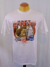 Tony Stewart # 20 Allstate 400 2005 Medium Pre-shrunk Cotton Men&#39;s T shirt - £8.53 GBP