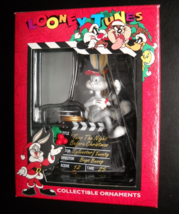 Matrix Christmas Ornament 1996 Looney Tunes Bugs Bunny In Directors Chai... - $6.99