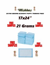 300ct SUPER Economy XTRA ABSORB 17x24&quot; Puppy Training Pads 21 gr Use Em ... - $45.34