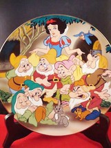 Kenleys LTD Plate,Disney &quot;Snow White and the Seven Dwarfs&quot;collector plate 1937[* - $49.50