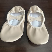 WYHDY Girls Ballet Shoes Nude Beige 31 Kid Youth Size 13 - £11.92 GBP