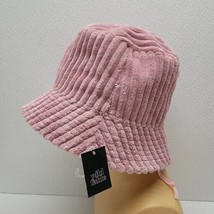 Wild Fable Women&#39;s Pink Corduroy Bucket Hat Adjustable - New - £11.79 GBP