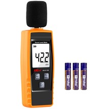 Decibel Meter Sound Level Reader 30-130dB(A), Hand-held Sound Noise Mete... - $44.77