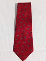 Chaps Ralph Louren Carabiner Theme Designer Necktie Tie Silk Made in USA - £9.14 GBP
