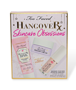Too Faced Hangover Skincare Obsessions Set Cleanser, Moisturizer, Lip Tr... - $32.48 CAD