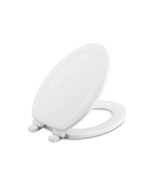 Stonewood Quiet-Close Elongated Closed Front Toilet Seat in White - $96.93 CAD