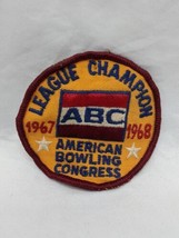 1967-1968 ABC League Champion American Bowling Congress Patch 3&quot; - £7.11 GBP