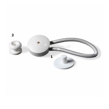 1 White Bungee Ultimate Shock Cord Clip Stayput BOAT TRUCK COVERS with K... - $12.59