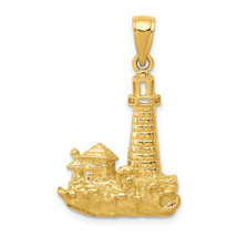 14k Lighthouse Pendant C2458 - $603.77
