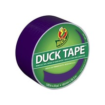 Duck Brand 1265017 Colored Duct Tape, Purple, 1.88-Inch by 20 Yards, Sin... - $8.00