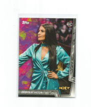 Zelina Vega 2018 Topps Wwe Women&#39;s Division Nxt Rookie Card #46 - £5.42 GBP