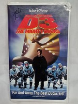 D3 The Mighty Ducks Starring Emilio Estevez - VHS Tape for VCR - £9.49 GBP