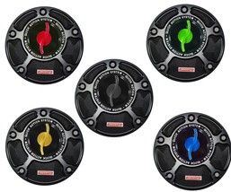 Accossato Yamaha R1 R6 R3 Quick Turn Twist Handle Fuel Cap (5 Colors Available) - £94.38 GBP