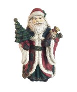Santa Claus Musical Figurine Plays Jolly Old St. Nicholas 10&quot; Vintage Ch... - £18.38 GBP