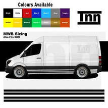 Side Stickers Graphics Decals Stripes For Mercedes Sprinter Van Camper M... - £39.22 GBP