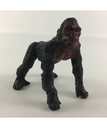 Vintage Gorilla Collectible 3.5&quot; Figure Monkey Great Ape Realistic Primate - £13.98 GBP