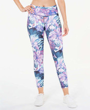 allbrand365 designer Womens Activewear Floral Printed Leggings,X-Large - £38.06 GBP