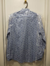 Robert Graham - Light Blue Long Sleeve - Men's Medium Button Down Classic Fit image 3