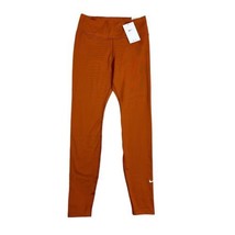 Nike One Womens Mid Rise Training Tight Leggings DD0252-246 Burnt Orange Sz S - £20.91 GBP