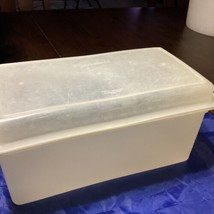 ~VINTAGE TUPPERWARE BREAD  LOAF KEEPER #171-2 W/LID #172-2~RECTANGLE~STO... - $23.76