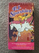 The Story Of P.J. Sparkles VHS Video Vintage 1992 Mattel  - £3.94 GBP