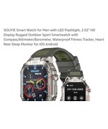 Sports smart watch for answering/making calls, heart rate, oxygen - $160.94 CAD
