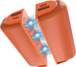 Hand Warmers Rechargeable,10000Mah Split-Magnetic 2 Pack,Electric Reusable Hand - £36.33 GBP