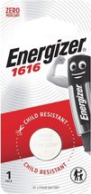 Energizer CR1616 3V Lithium Battery -Pack of 5 - £6.35 GBP