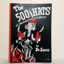 Dr. Seuss The 500 Hats of Bartholomew Cubbins, Vintage 1966 Paperback Scholastic - £14.28 GBP