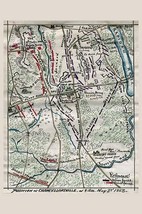 Battle of Chancellorsville - Art Print - £17.67 GBP+