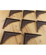 8 Antique Style Shelf Brace Wall Bracket Cast Iron Brackets SMALL 5 x 4 ... - $680.56 MXN