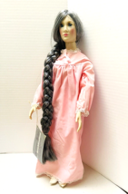 Vintage Red Riding Hood Grandmother Only Suzanne Gibson 1981 Signed Pink Nightie - $48.11