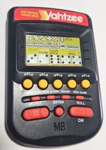 Milton Bradley Yahtzee Electronic Handheld - Black - tested - £15.81 GBP