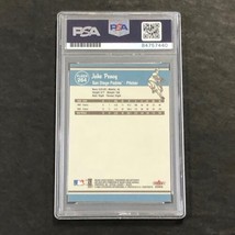 2004 Fleer Tradition #264 Jake Peavy Signed Card AUTO 10 PSA Slabbed Auto Padres - $69.99