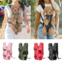 Pet Dog Carrier Bag Dogs Backpack Portable Travel Breathable Dog Bag Adjustable  - £38.23 GBP+