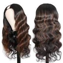 Body Wave 1B/30 Highlight V Part Wig 220 Density 16inches 2.2 United States - $55.44