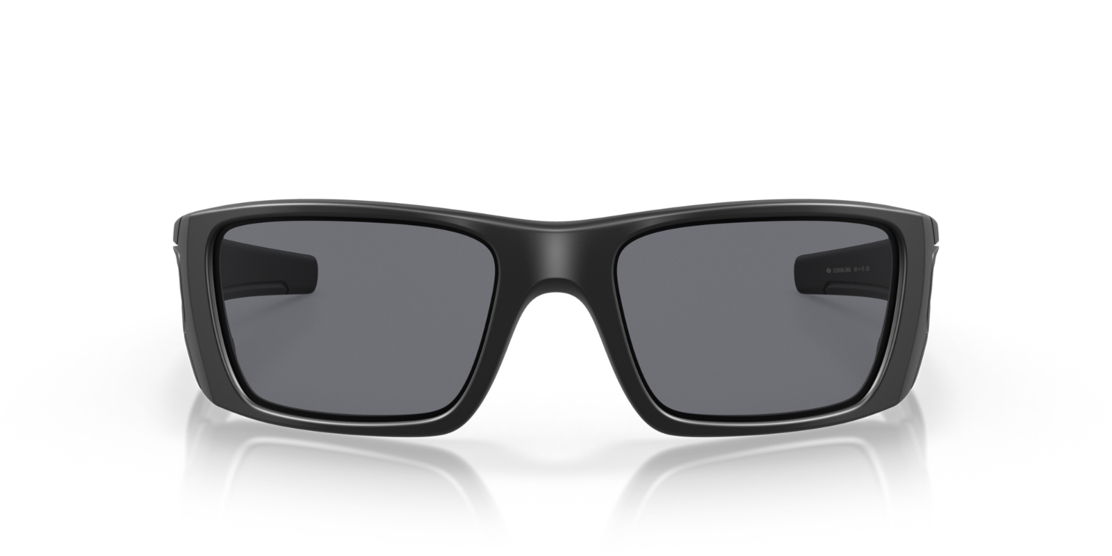NEW Oakley SI FUEL CELL Matte BLACK USA FLAG Grey Tactical Sunglass 9096-38 Item image 3