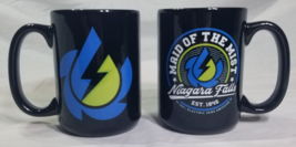 Lot of 2 Maid of the Mist Black Mugs Celebrating The Electric Maid of th... - $14.69